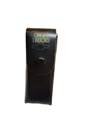 Chevrolet Trucks Multi-Tool Pliers Black Pocket Tool Collectible 4"